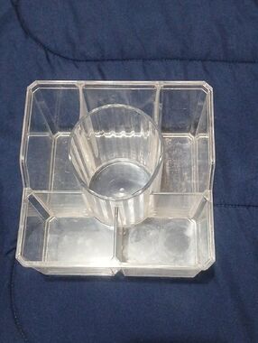 🚨Clear Plastic Bathroom Organizer Tray🚨